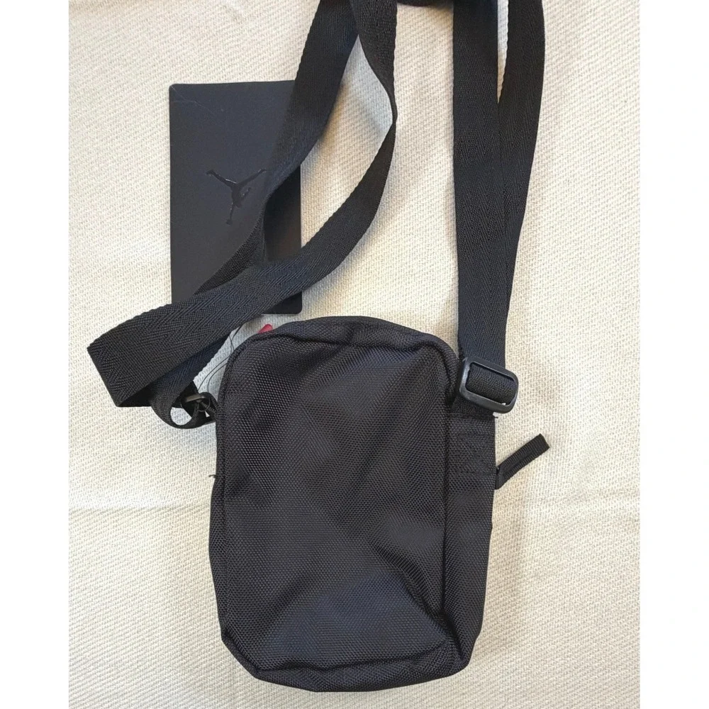 Jordan Jumpman Festival Bag Black Crossbody Messenger Bag 9A0702-023 NWT